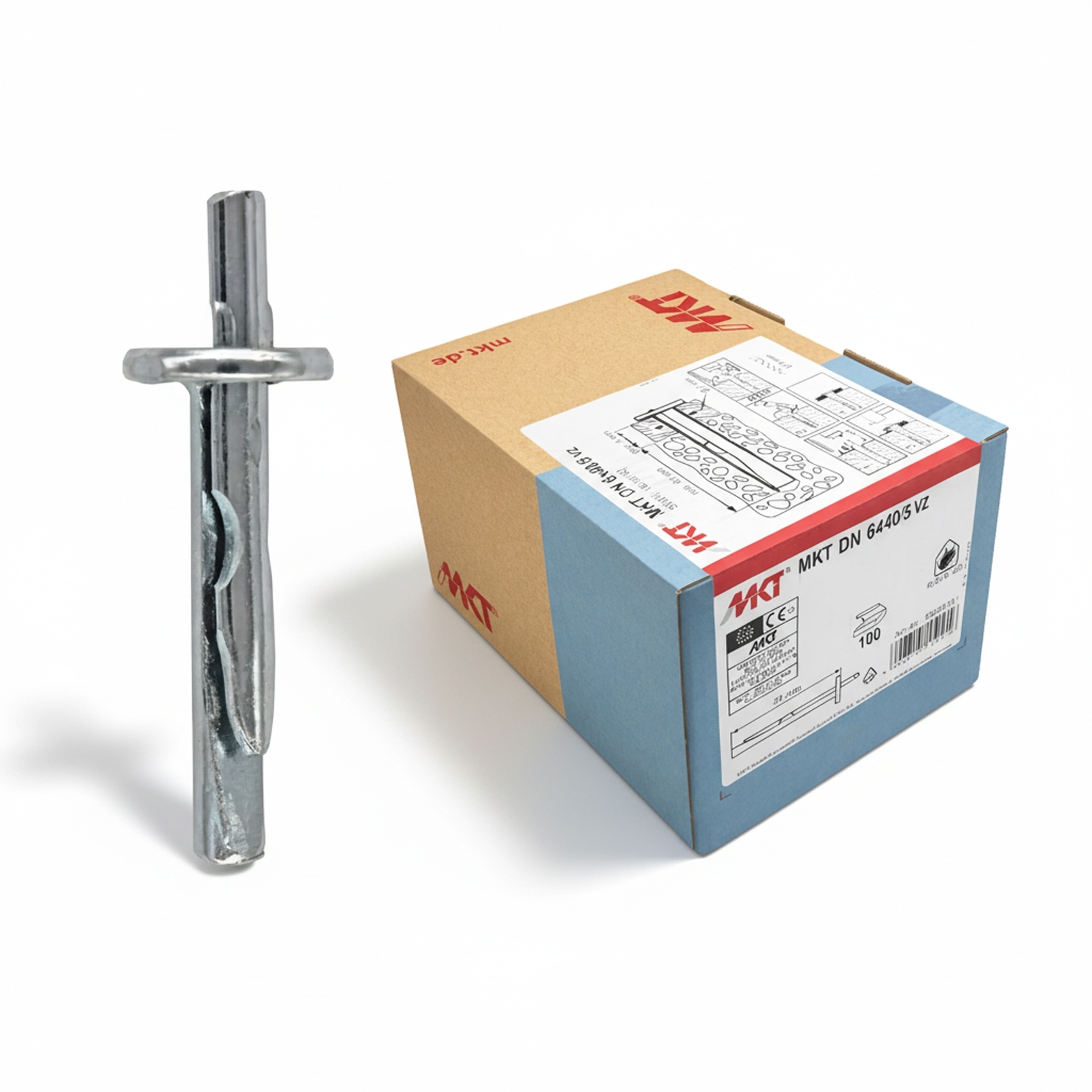 Deckenanker Deckennagel MKT DN 6x40/5 vz ETA VE100