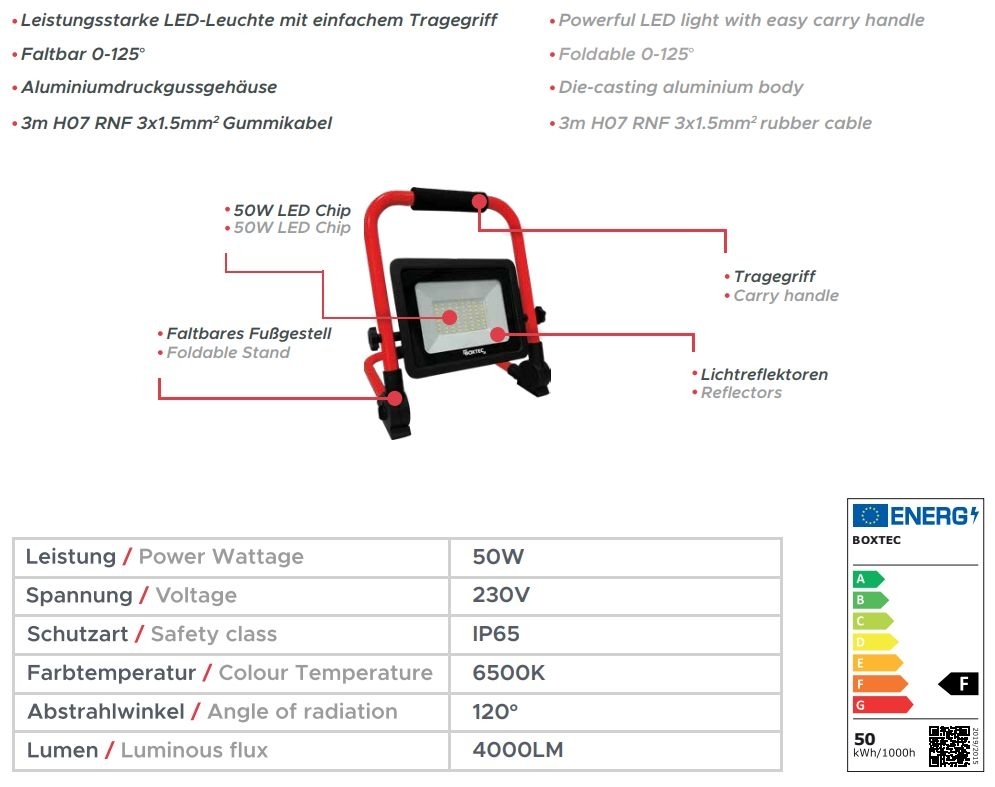 LED-Strahler IP65 PRO-LINE 50W