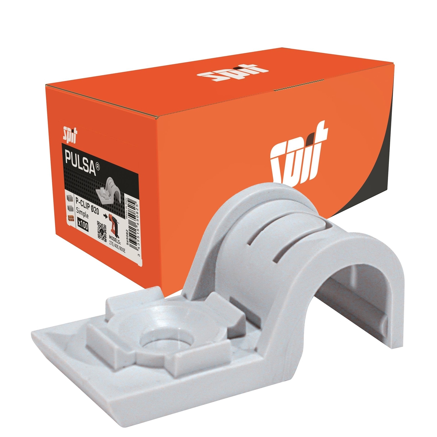 P-CLIP Rohrschelle Halogenfrei 16mm VE100