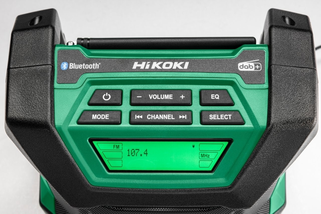 Akku-Baustellenradio HiKOKI UR18DA DAB+ BASIC