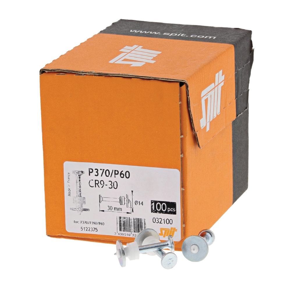 Kopfbolzen CR9/30 + Rondelle R.14 Beton VE100 AVK
