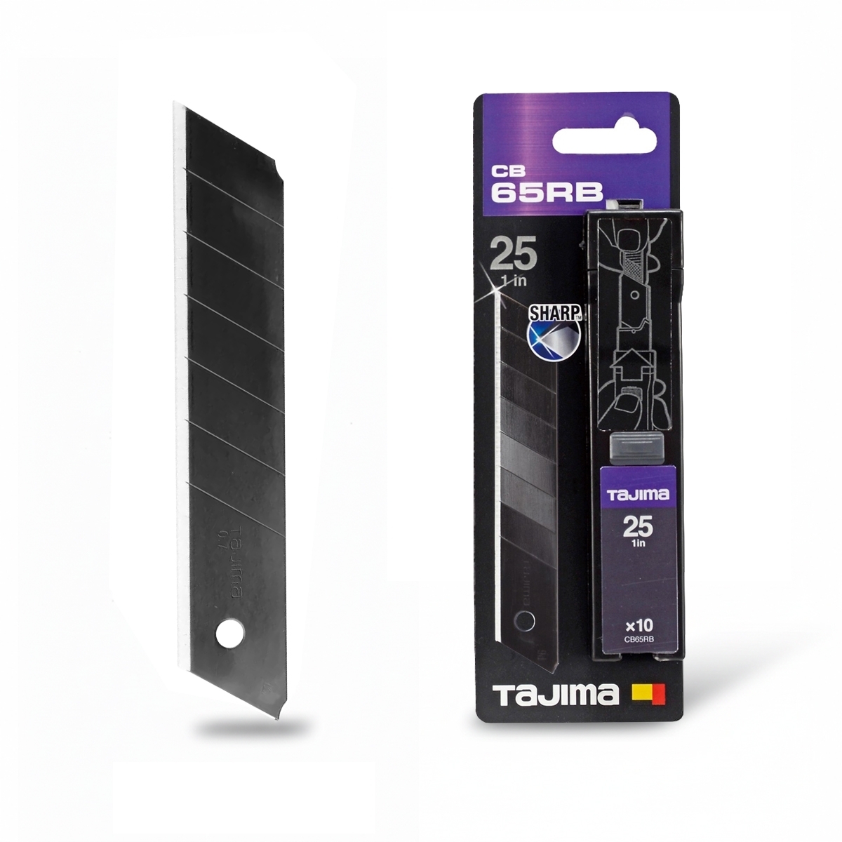 Ersatzklingen 25mm DORA Black Blade (10 Stk.)