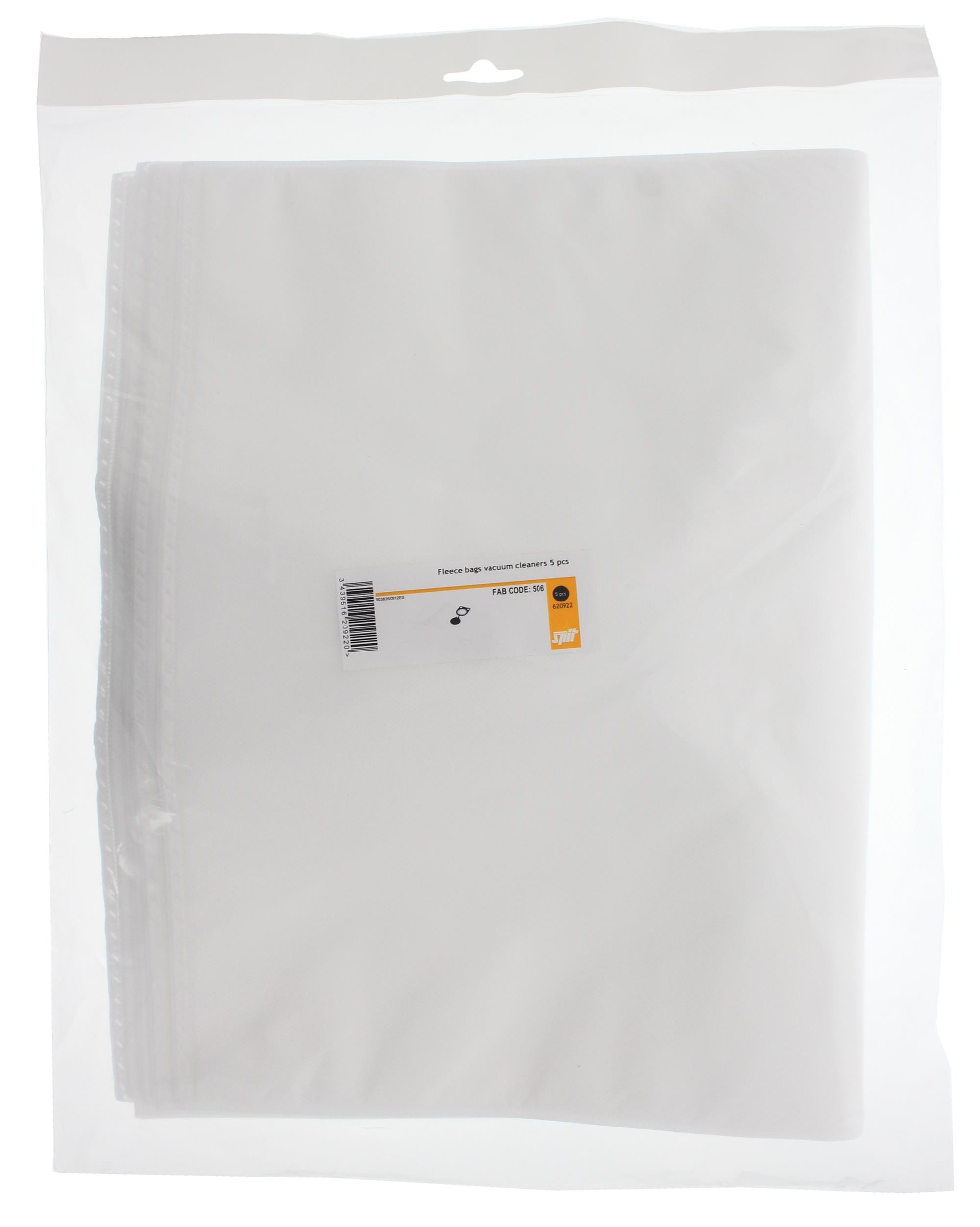 Fleecefilterbeutel 5x f Spit AC1600/AC1625/AC1630P