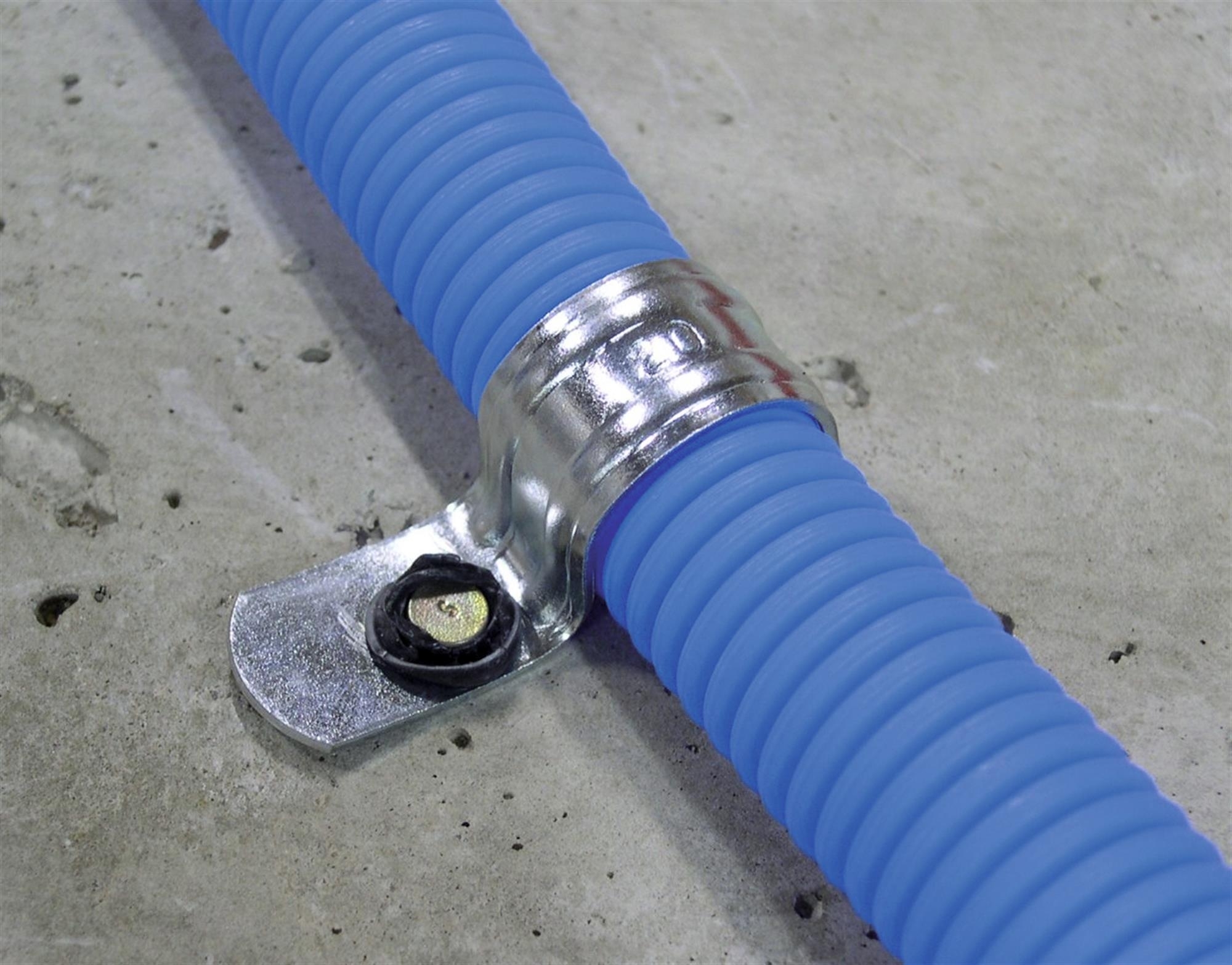 Stapaschelle aus Metall / Stahl 16mm / VE200