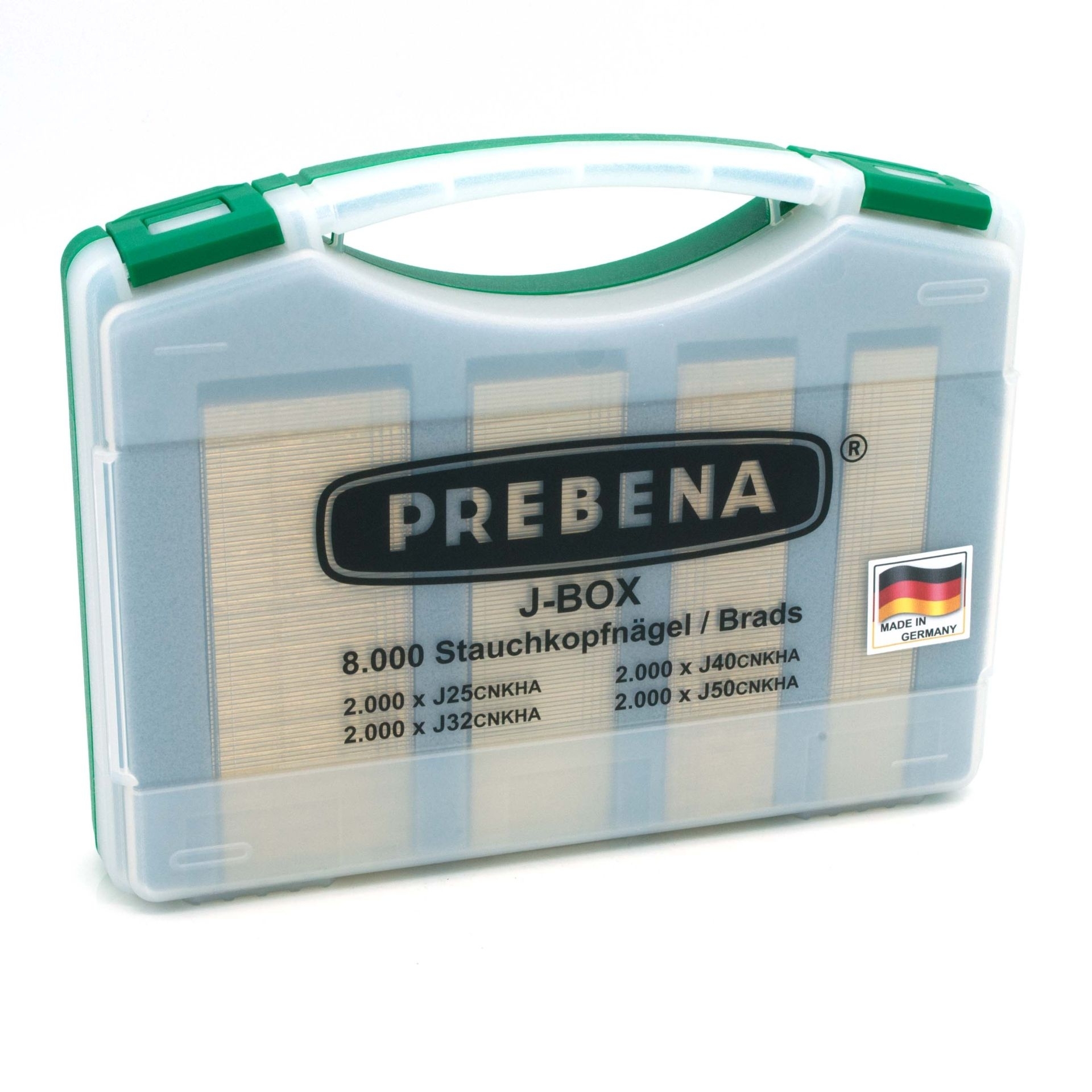 Akku-Nagler Set Prebena PKT-3-J55 inkl. J-BOX