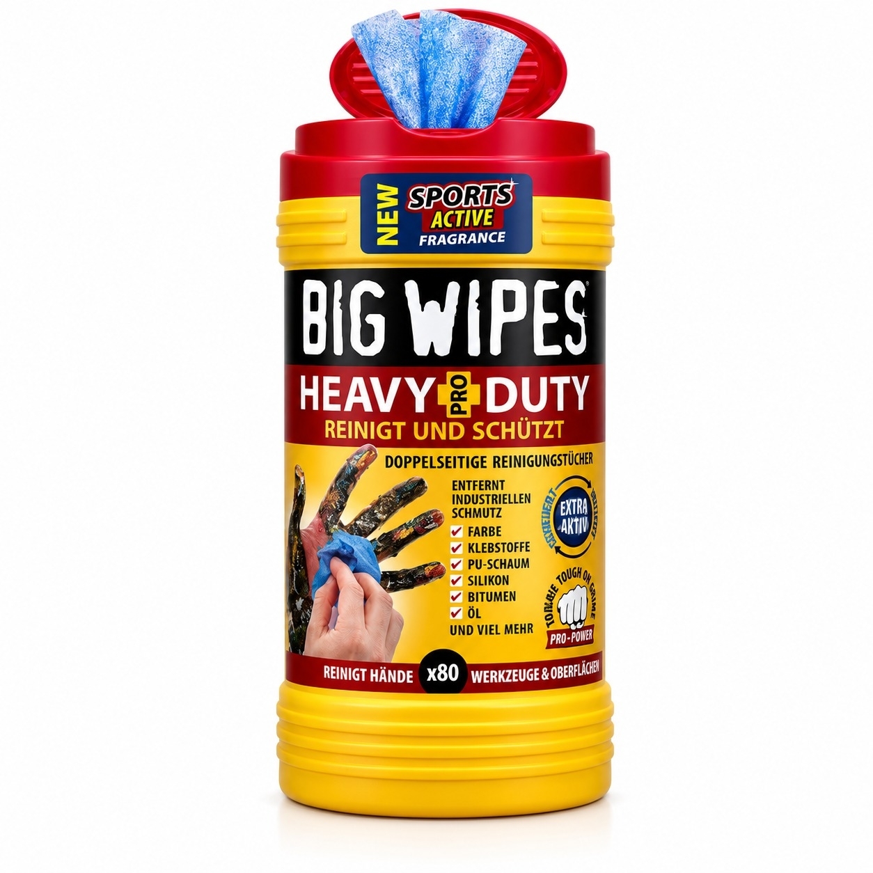 Reinigungstücher BIG WIPES Heavy Duty 100 Stk.