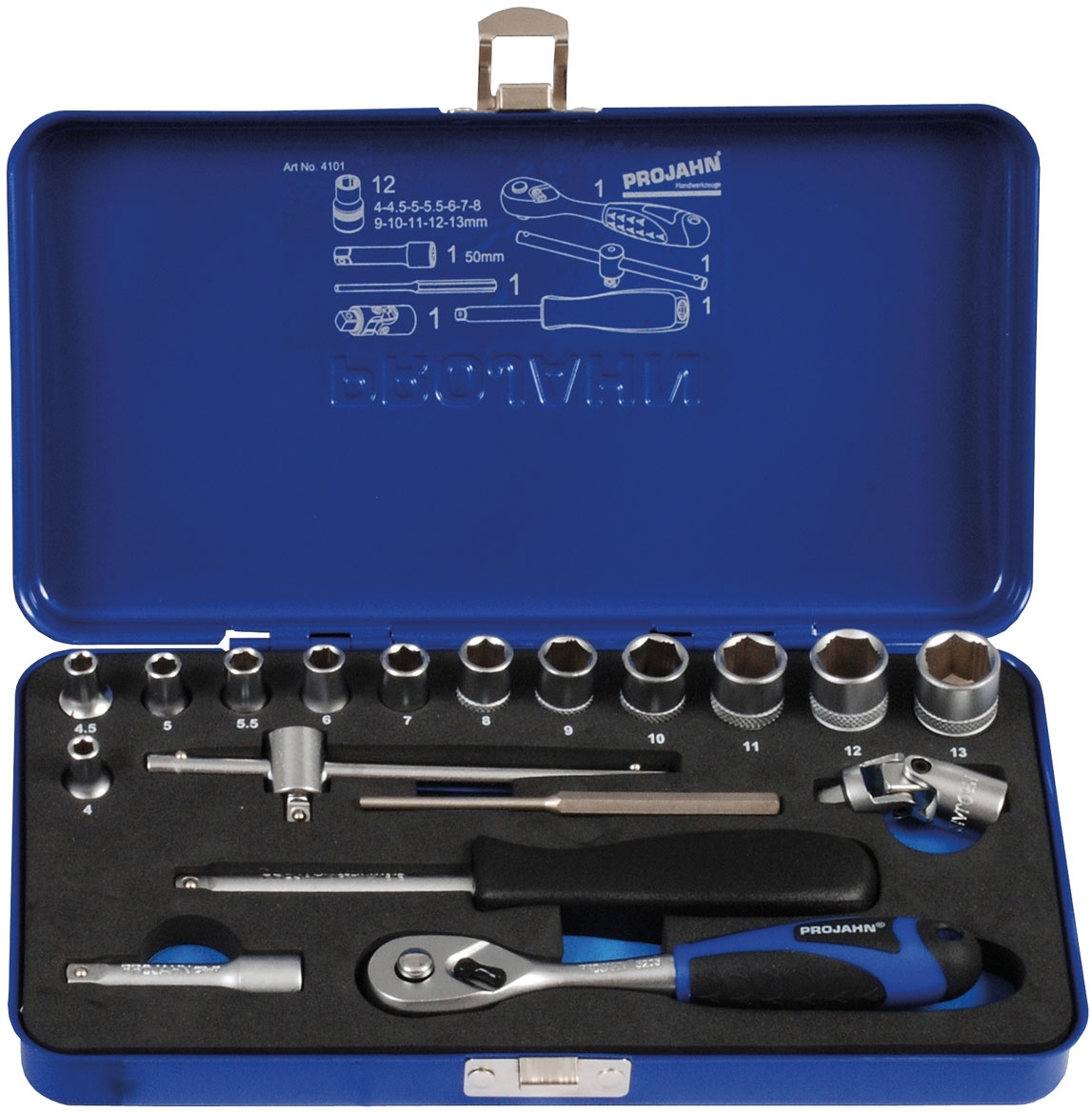Xi-on 1/4" Steckschlüssel Satz 37tlg