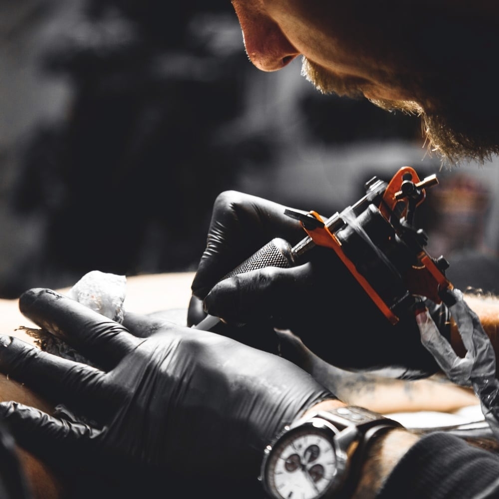 Nitril-Einmalhandschuhe, puderfrei Gr. 7 / VE100