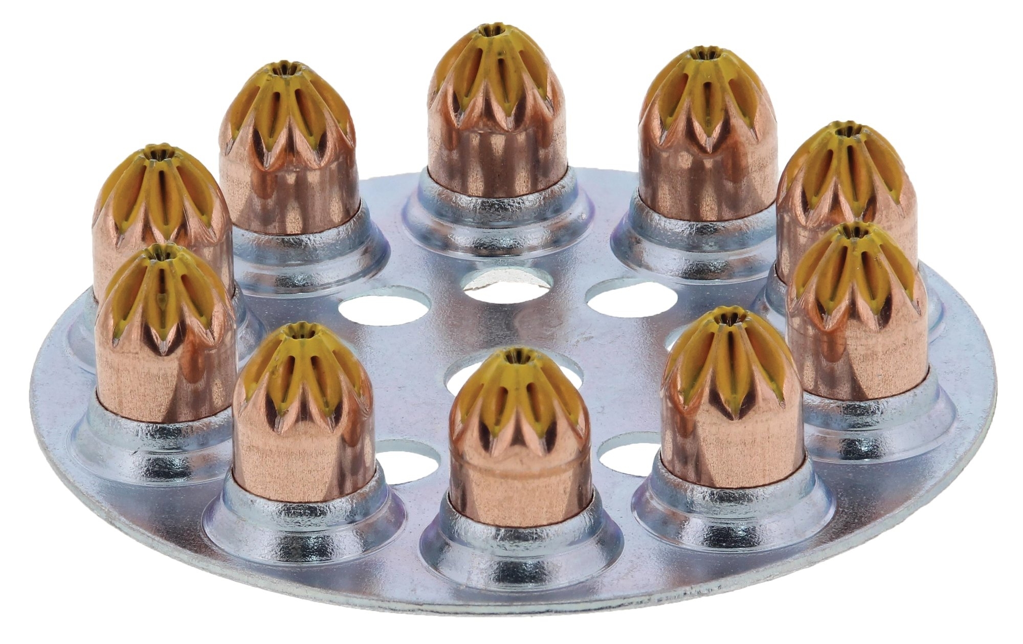 Kartuschen 6,3 gelb - MITTEL / VE100