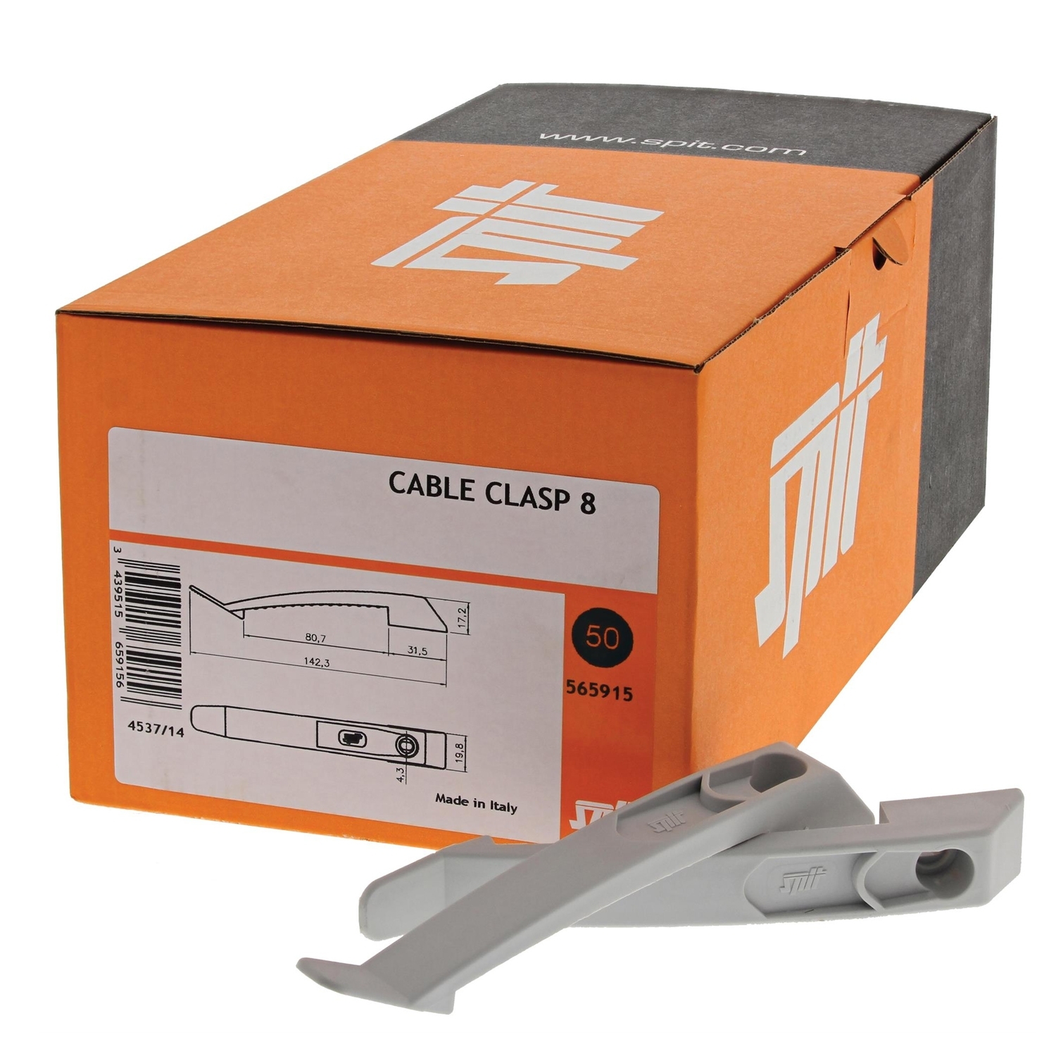 Einzelkabelbügel, halogenfrei VE50