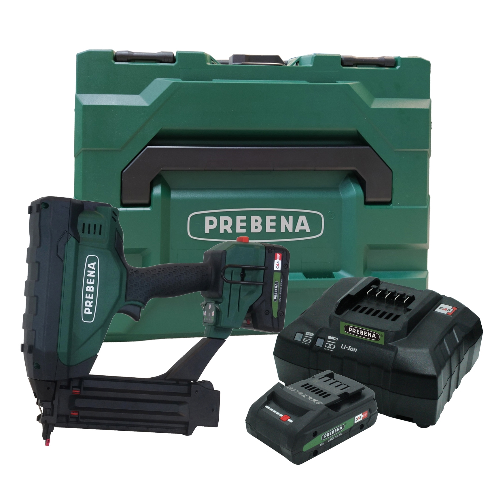 Akku-Nagler Set Prebena PKT-3-J55 inkl. J-BOX