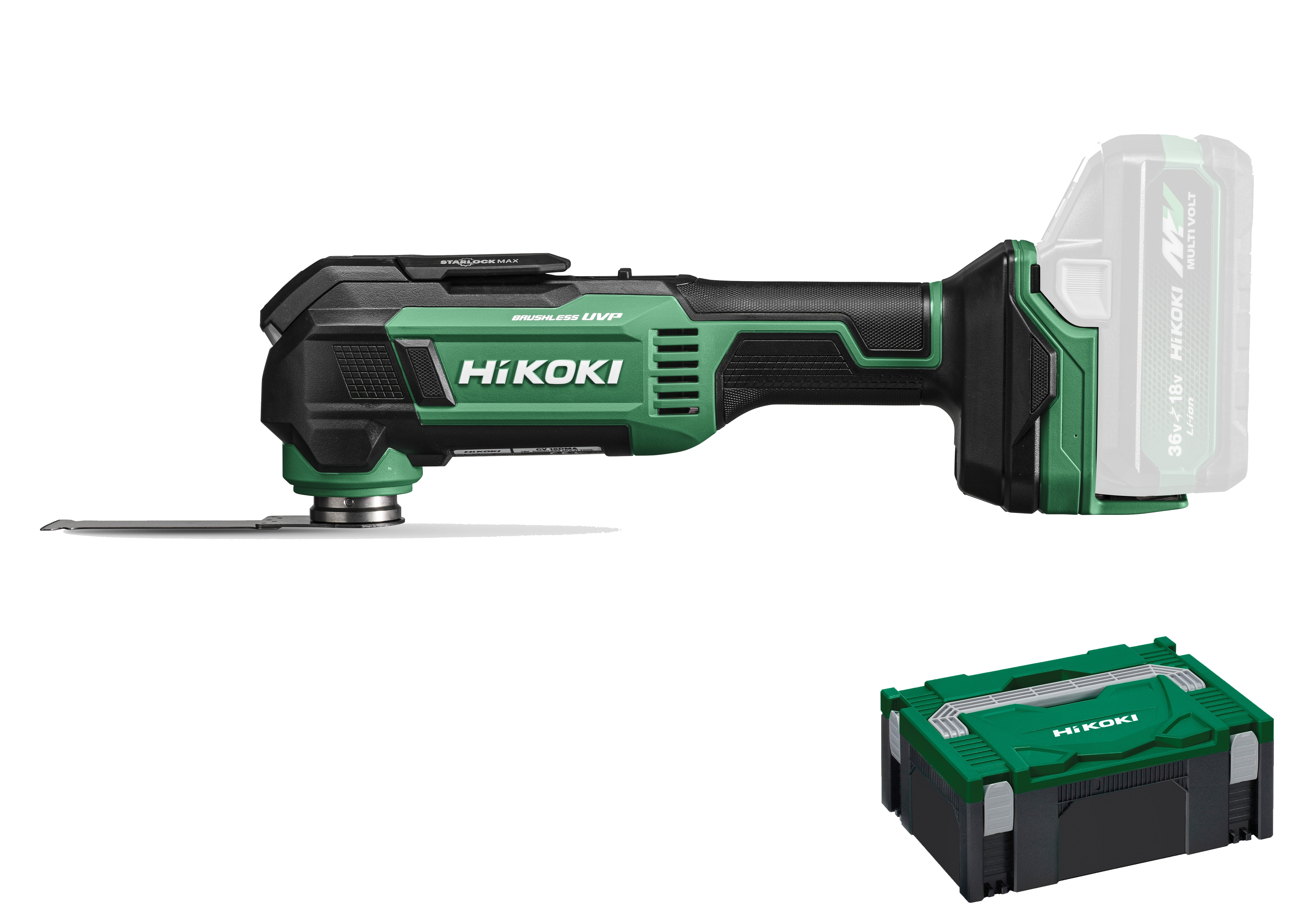 Akku-Multi Tool HiKOKI CV18DMA BASIC HSC II